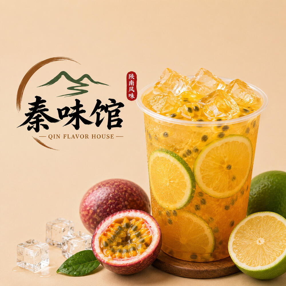 Passion Fruit Lemon Iced Tea